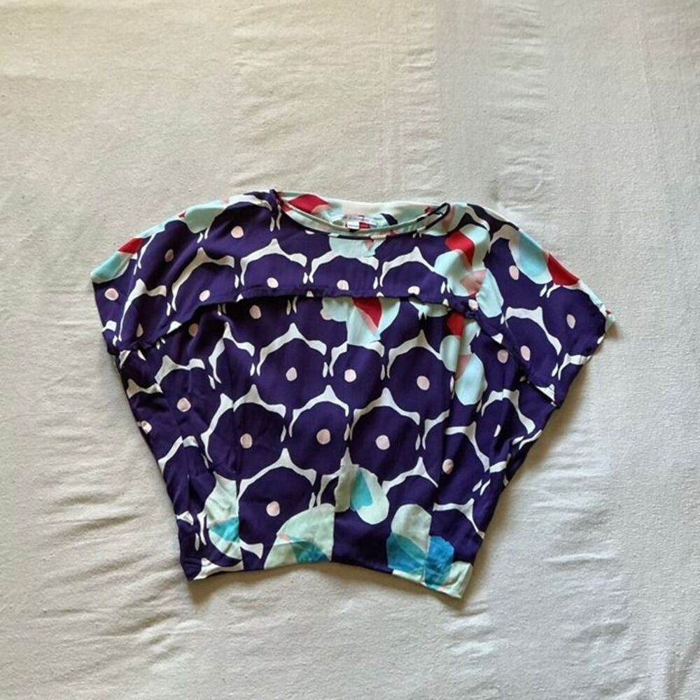 Diane von Furstenberg Silk Blouse Size P